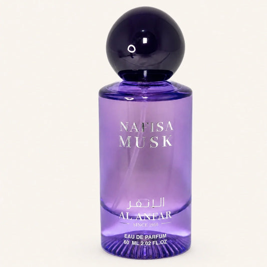 Al Anfar Nafisa Musk Eau De Parfum 60ml – Unisex Musk Perfume