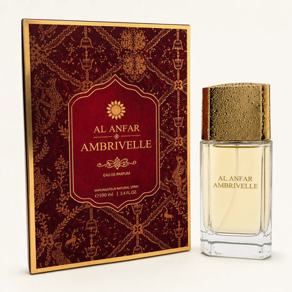 Al Anfar Ambrivelle Eau De Parfum 100ml – Unisex Floral Oud Perfume
