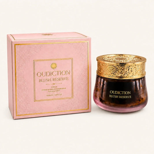 Al Anfar Oudiction Blush Reserve Oud Muattar 50g – Unisex Fruity Oud