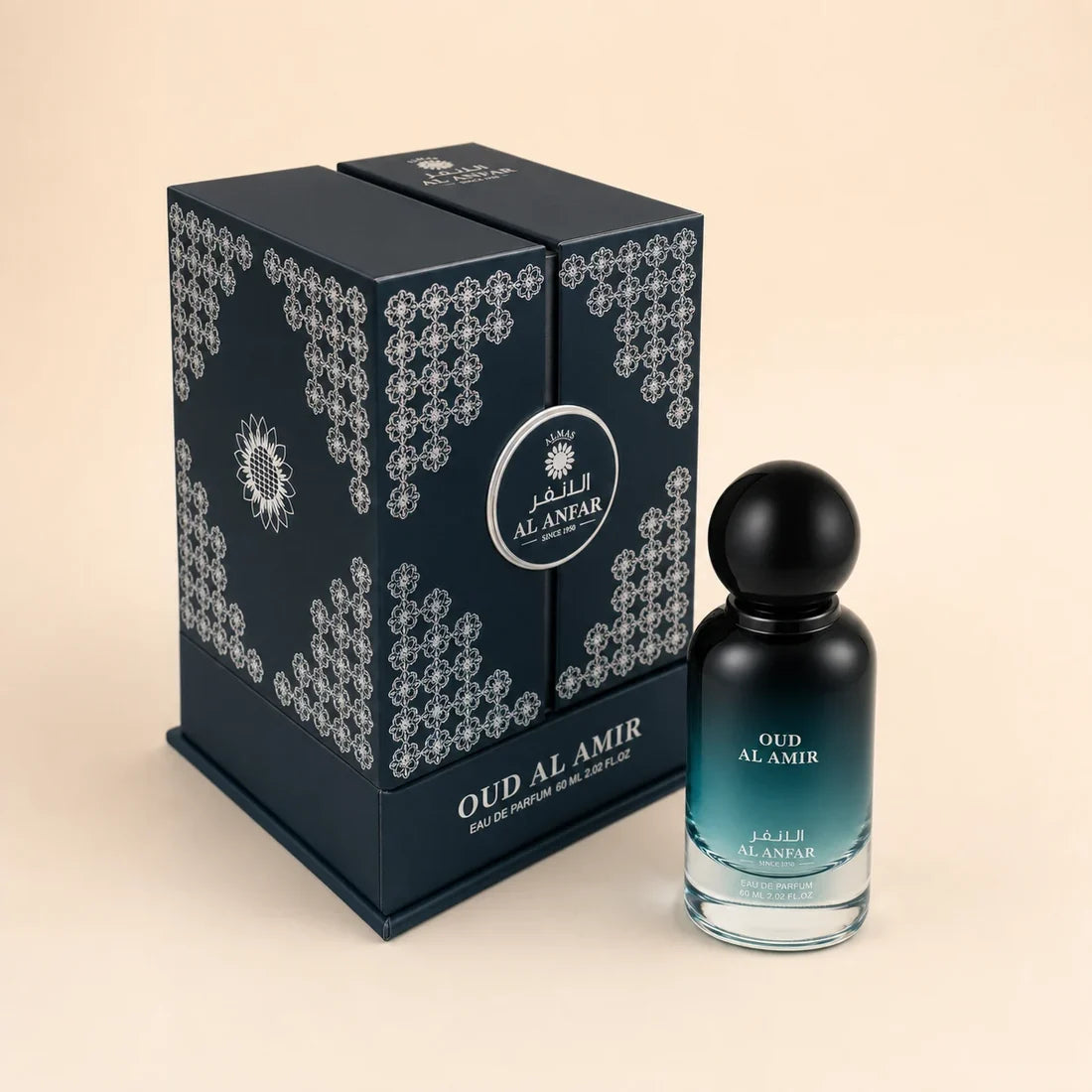 Al Anfar Oud Al Amir Eau De Parfum 60ml – Men’s Oud Fragrance