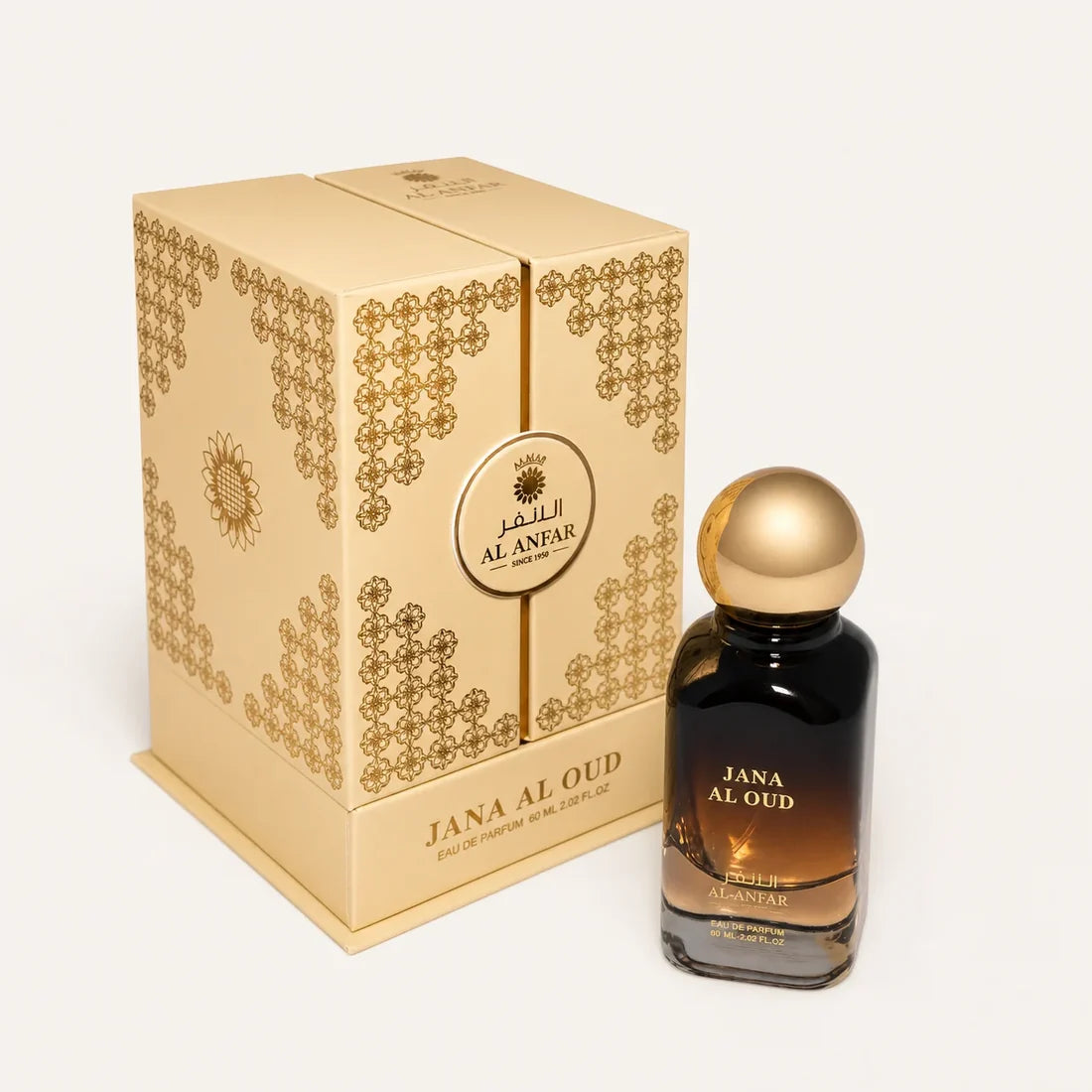 Al Anfar Jana Al Oud Eau De Parfum 60ml – Unisex Oud Perfume