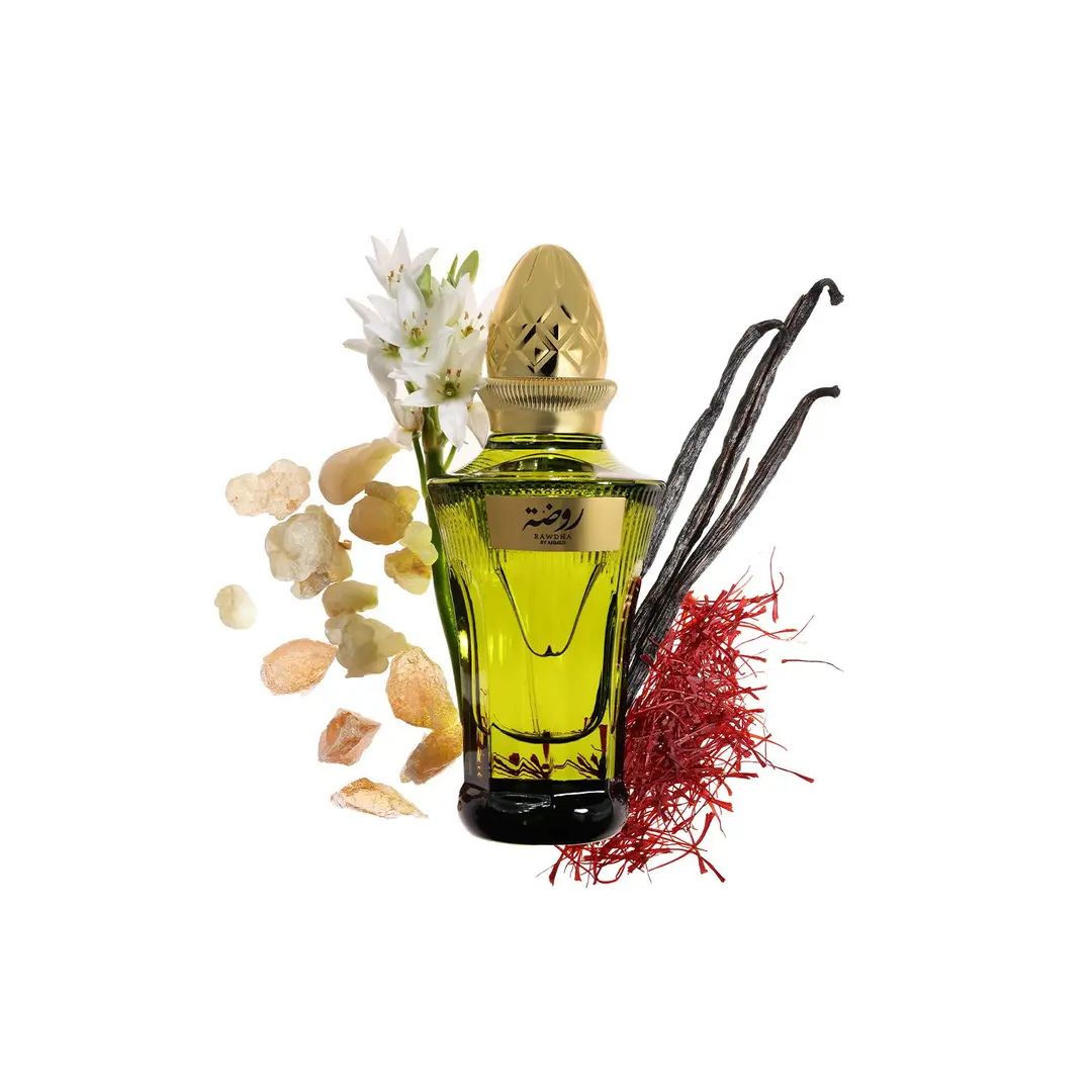 Ahmed Al Maghribi Rawdha EDP 50ML – Floral Woody Musk Perfume