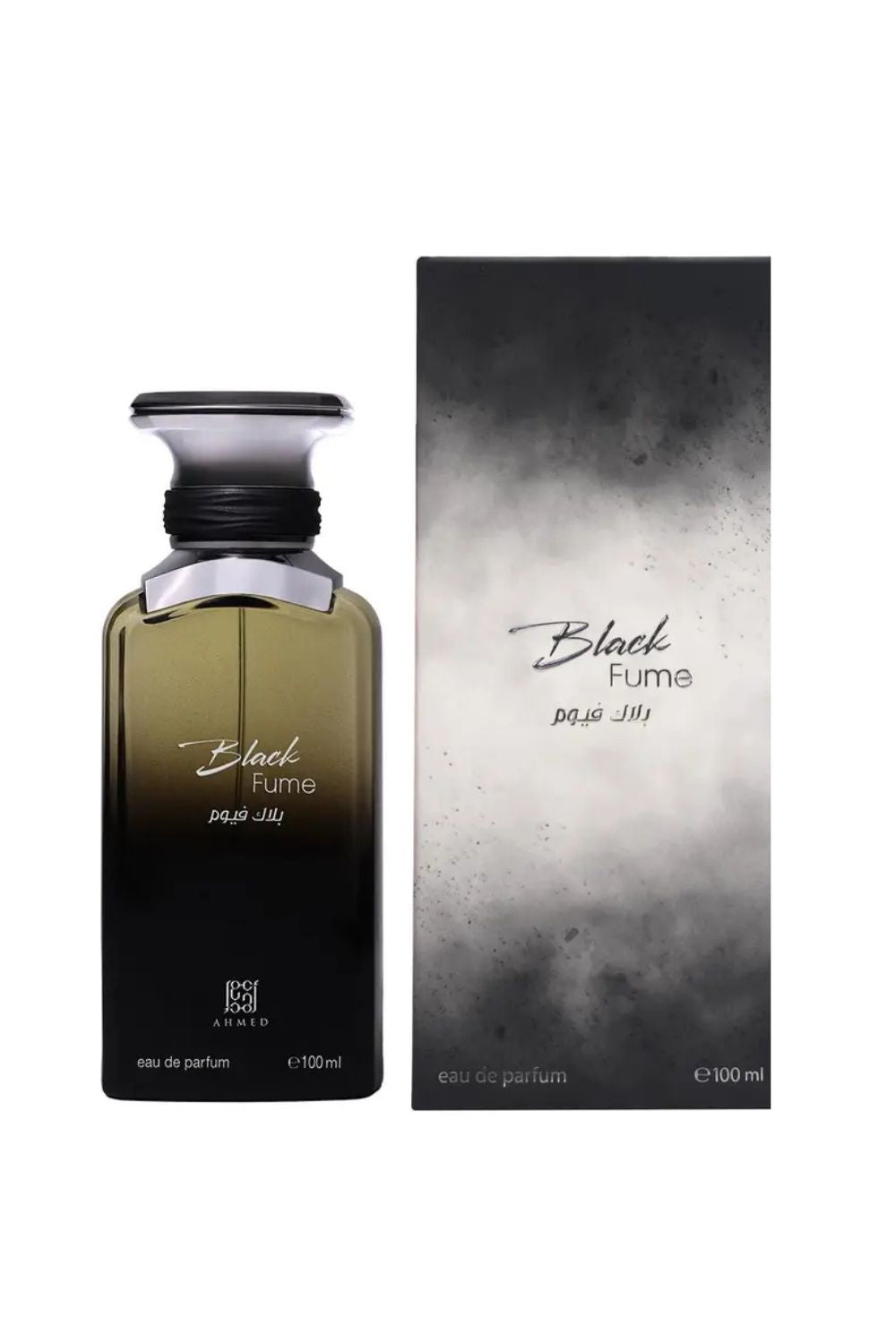 ahmed al maghribi black fume edp 100ml bottle with box