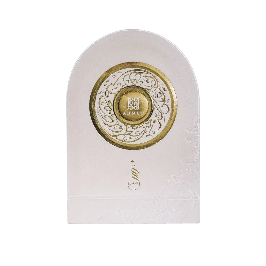 Ahmed Al Maghribi Zumar Eau de Parfum 60ml Unisex Long-lasting Perfume box with white background