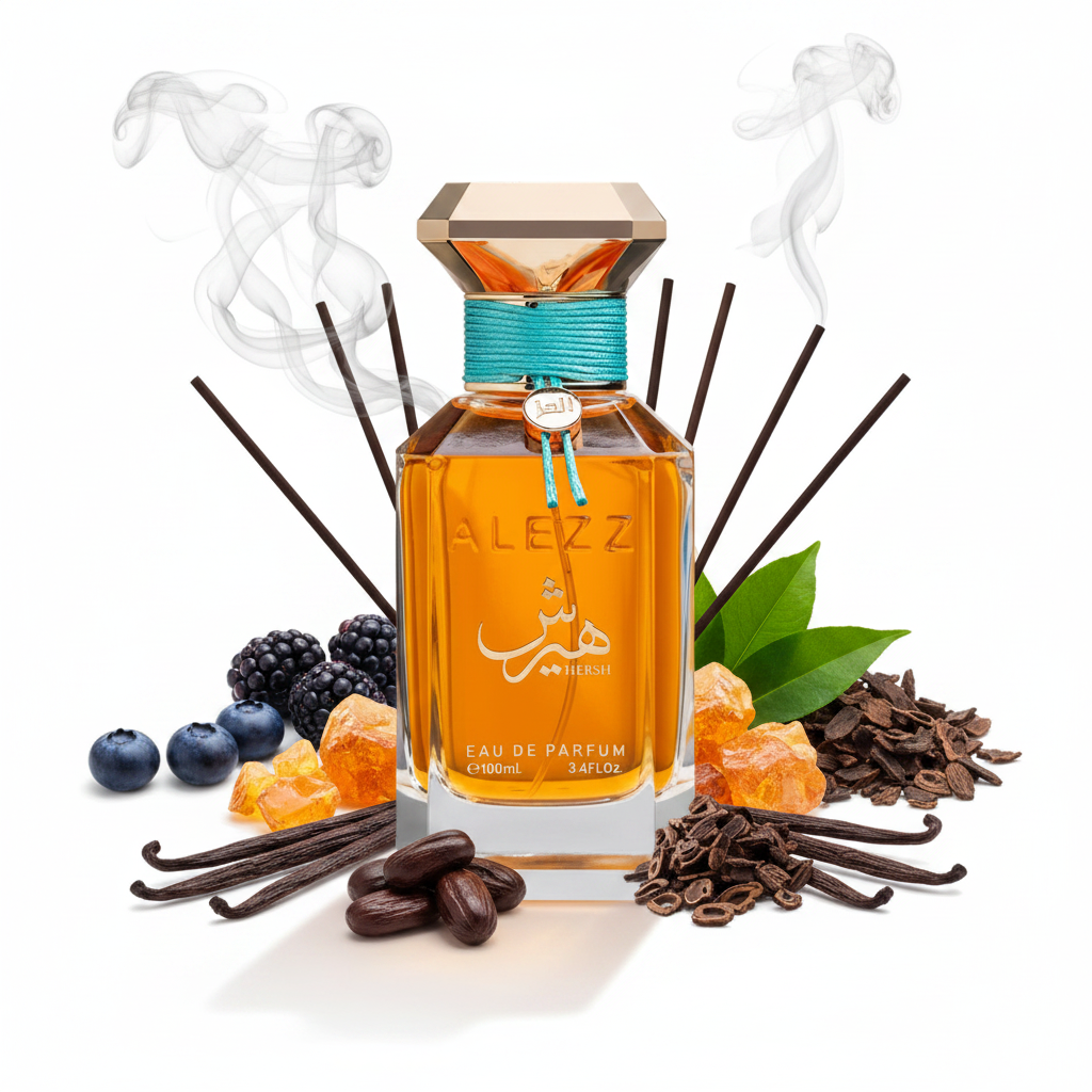 Alezz Hersh EDP – White Background Fragrance Notes