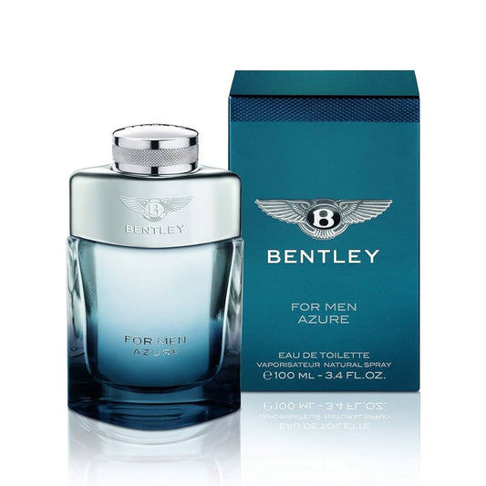 Bentley For Men Azure EDT 100ML – Woody Aquatic Perfume for Men