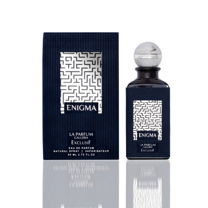 Enigma Eau De Parfum 80ml bottle and box - Perfume for Men