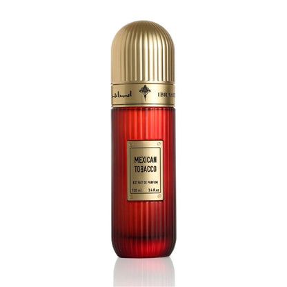 Mexican Tobacco Extrait De Parfum 100ml Unisex by Ibrahim Alqurashi`perfumes bottle