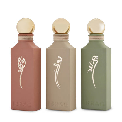 IBRAQ Irth Collection 3 PCS Eau De Parfum Gift Set – 3 × 100ML Unisex