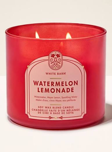Bath & Body Works Watermelon Lemonade 3-Wick Candle - Fragrance Secrets