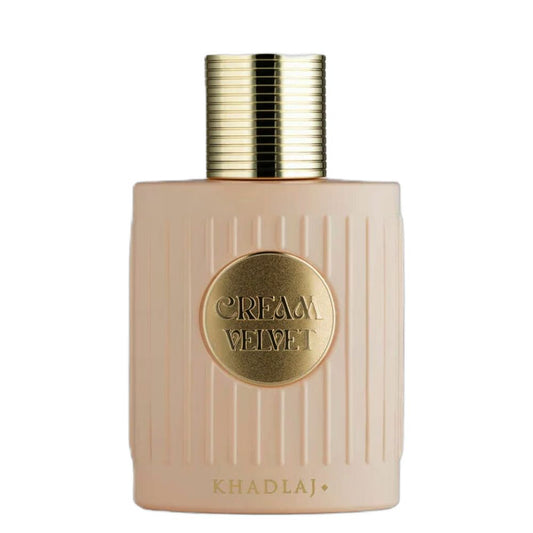 Khadlaj Cream Velvet Extrait De Parfum 100ML for Women – Sweet Vanilla Amber Perfume