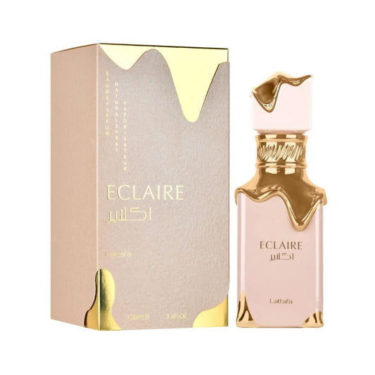 Lattafa Eclaire Eau De Parfum 100ML for Women – Sweet Gourmand Vanilla Perfume