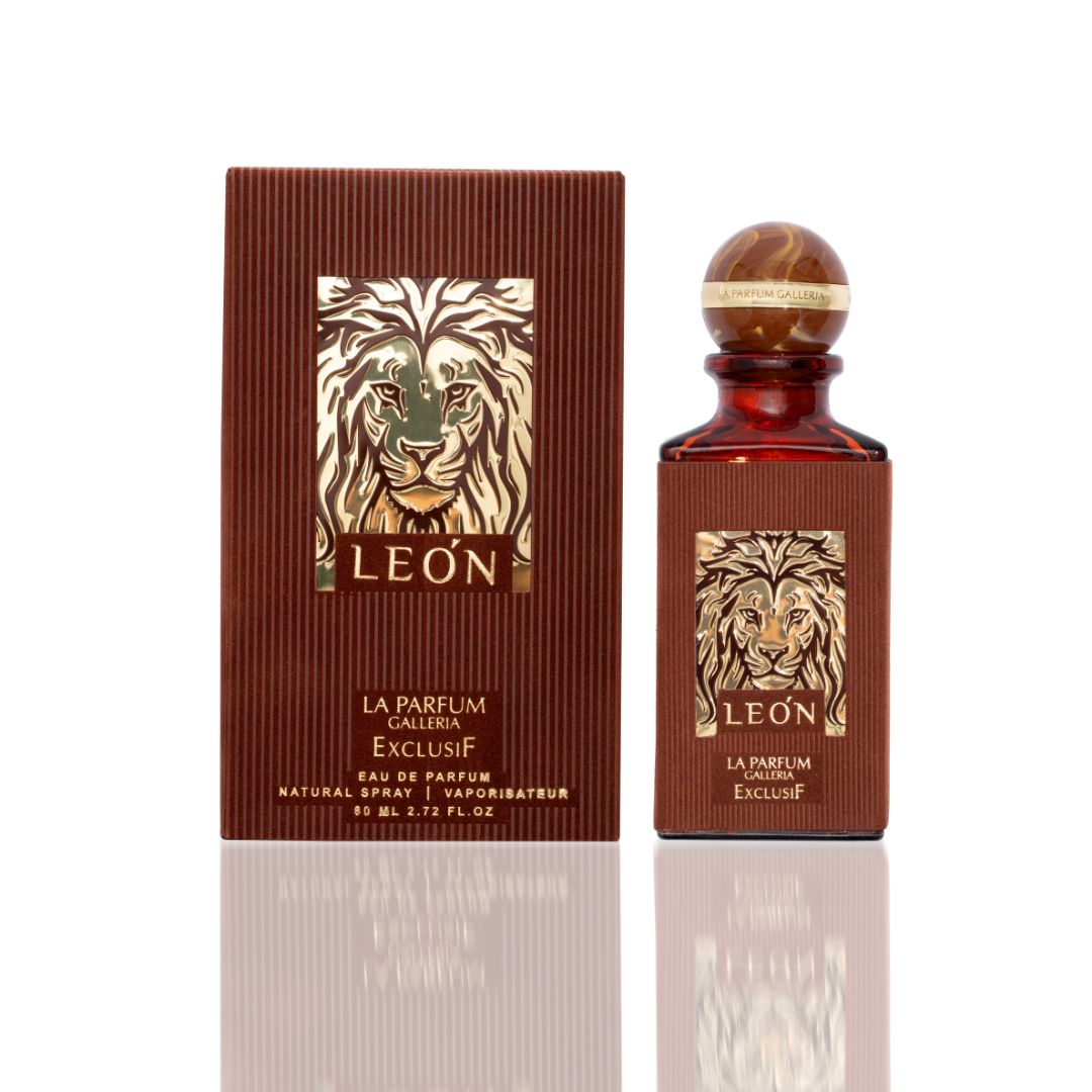 Leon Eau De Parfum 80ml bottle and box – Perfume for Men
