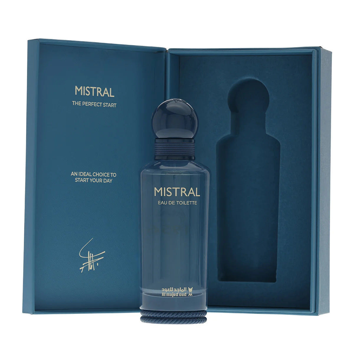 Al Majed Oud Mistral Eau De Parfum 100ML Unisex – Citrus Amber Perfume