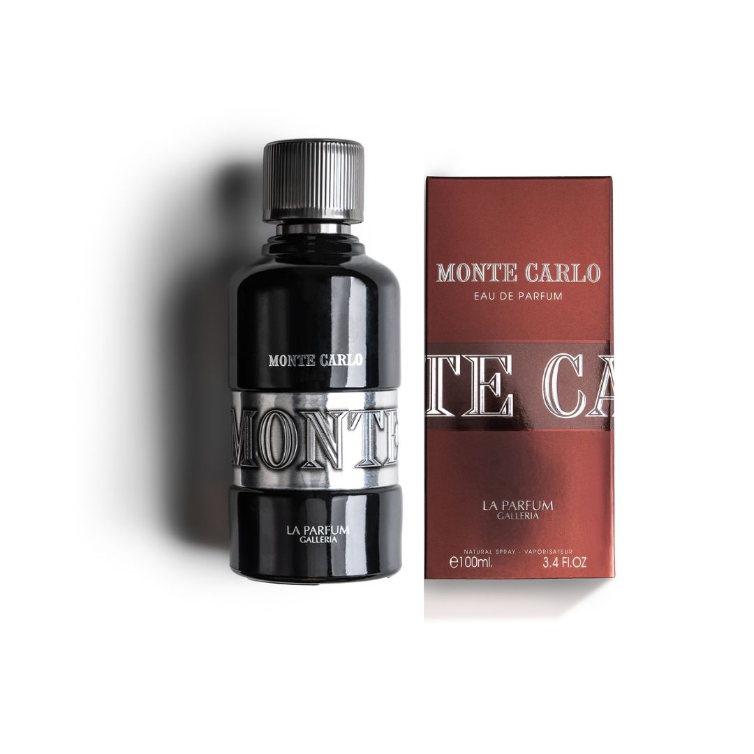 MonteCarlo Eau De Parfum 100ml bottle  and box – Perfume for Men