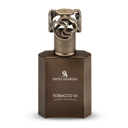 Tobacco 01 Extrait De Parfum by Swiss Arabian long lasting unisex tobacco fragrance