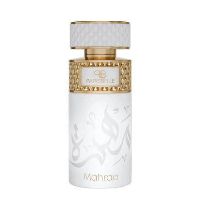 Mahraa Extrait De Parfum 100ml fruity spicy oud perfume by Parisbelle perfumes bottle