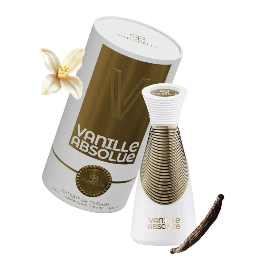 Vanille Absolue Extrait De Parfum 100ml spiced vanilla gourmand perfume by Parisbelle perfumes