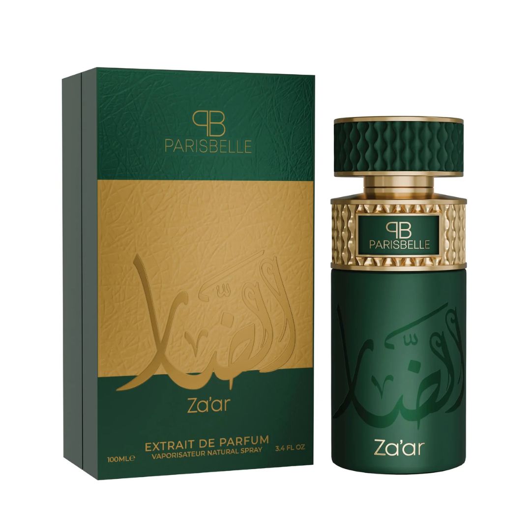 Zaar Extrait de Parfum 100ml bottle and box by Parisbelle