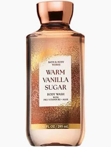 Bath & Body Works Warm Vanilla Sugar Shower Gel – Sweet Vanilla Coconut Body Wash