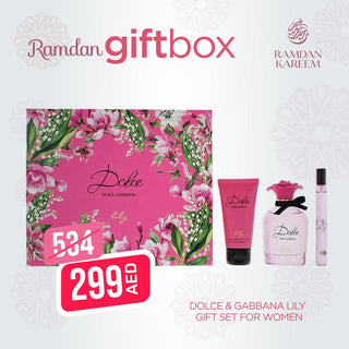 DOLCE & GABBANA LILY GIFT SET FOR WOMEN
